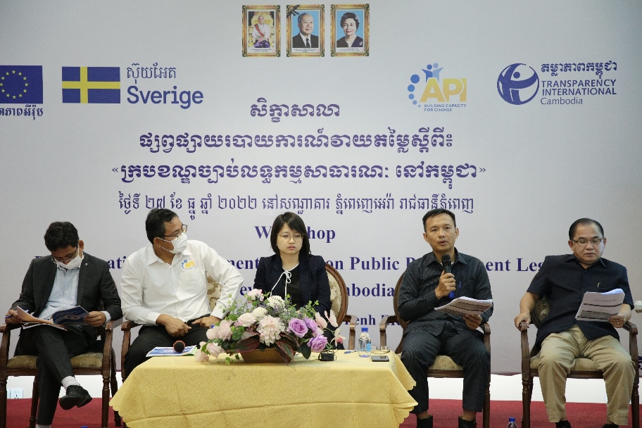 Panel discussion of civil organizations, representatives from the government and legal researcher