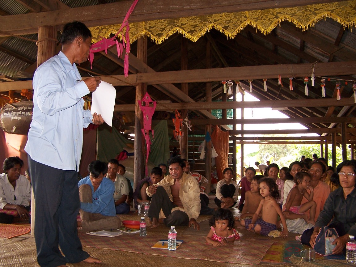 meeting in the countryside