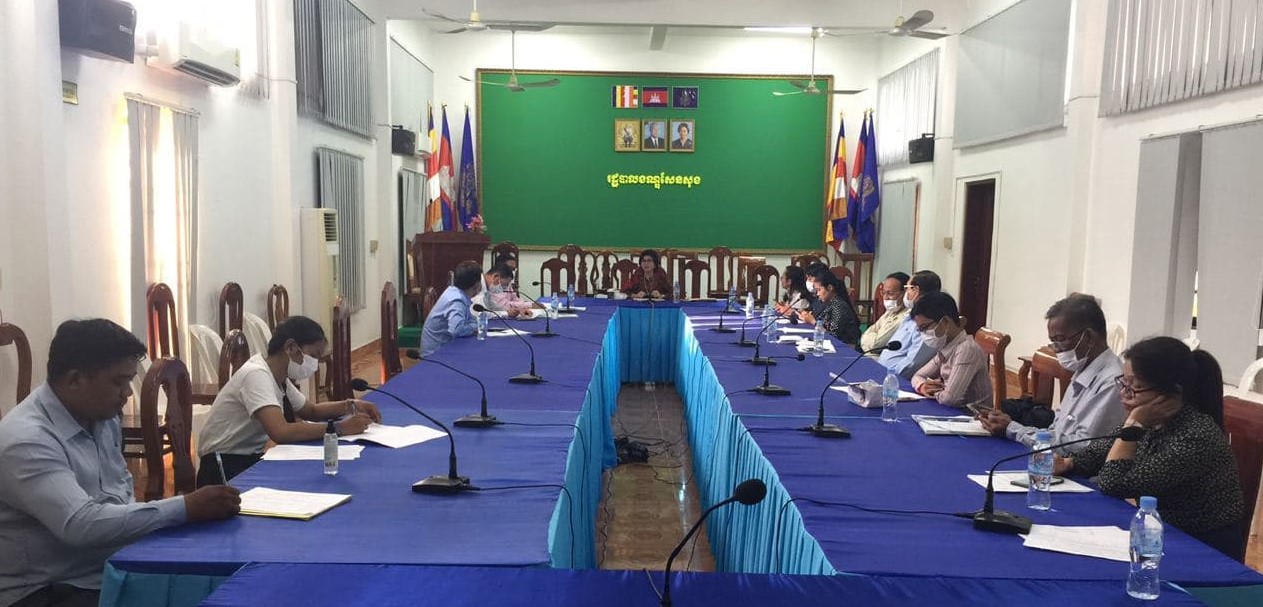 Second JAAP Monitoring Meeting in Khan Sen Sok