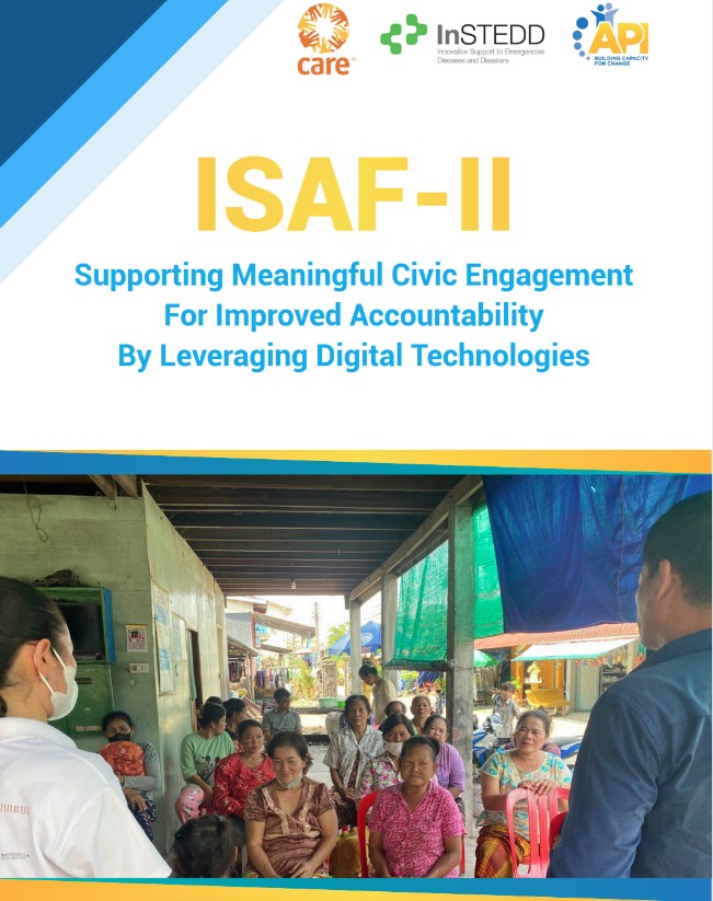 Final Narrative Report-Supporting Meaningful Civic Engagement for Improved Accountability by Leveraging Digital Technologies’ (ISAF-II)